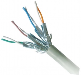 Патч-корд Cablexpert PP6A-LSZHCU-0.25M 6A,CU, двойное экранирование- фото3