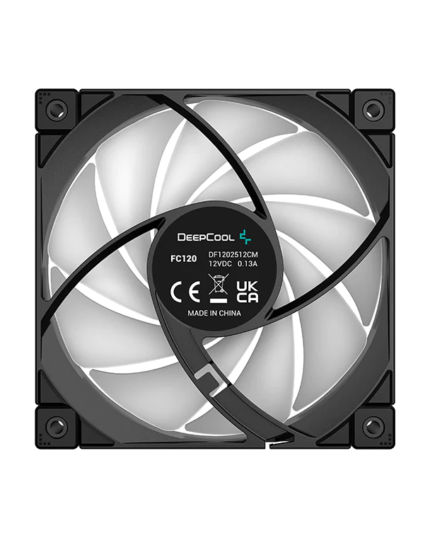 Набор вентиляторов DeepCool FC120 (R-FC120-BKAMN3-G-1)- фото4