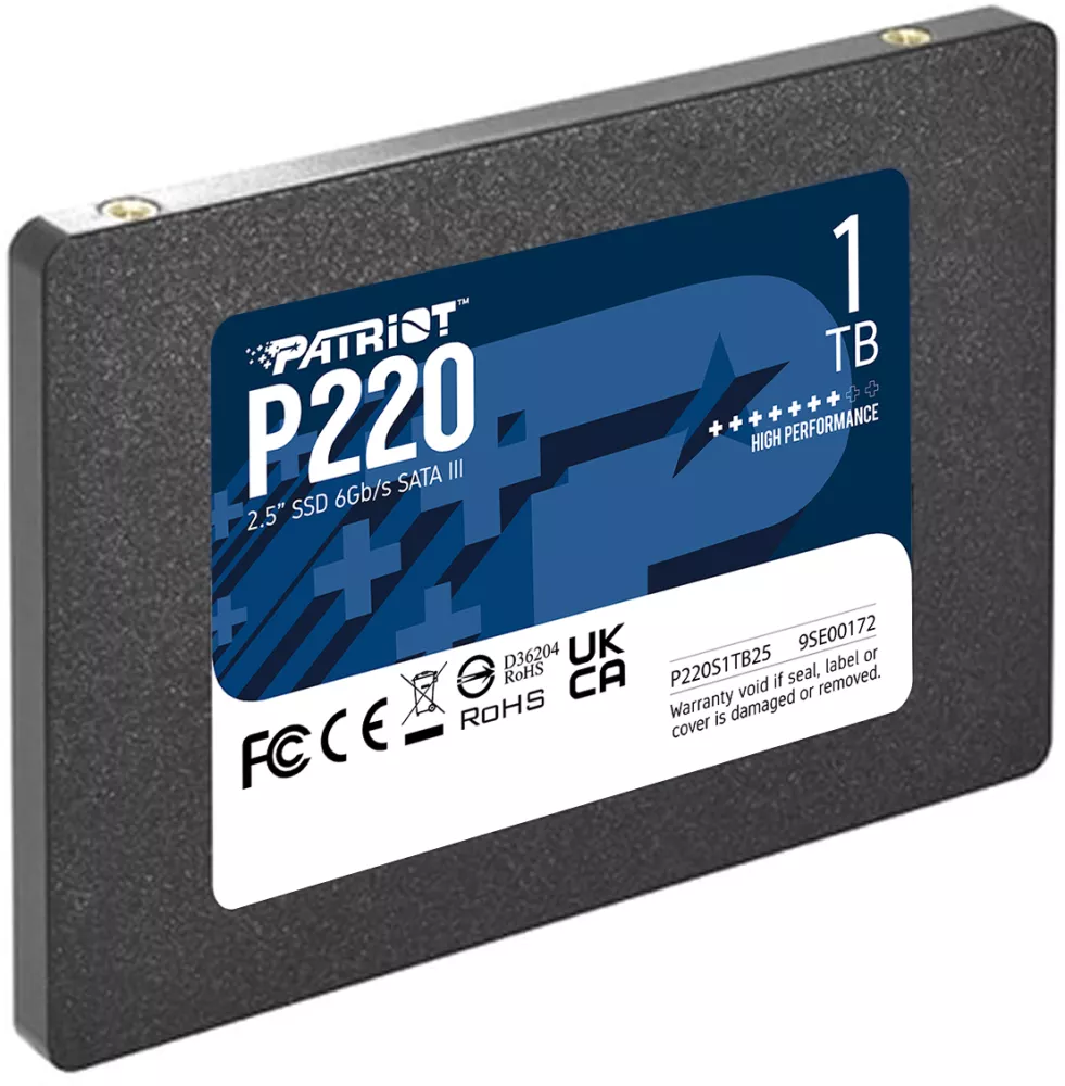 Жесткий диск SSD 1Tb Patriot P220 (P220S1TB25)- фото2