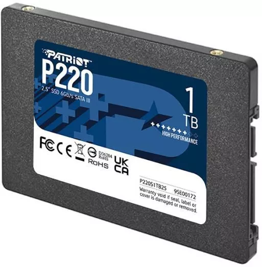 Жесткий диск SSD 1Tb Patriot P220 (P220S1TB25)- фото3