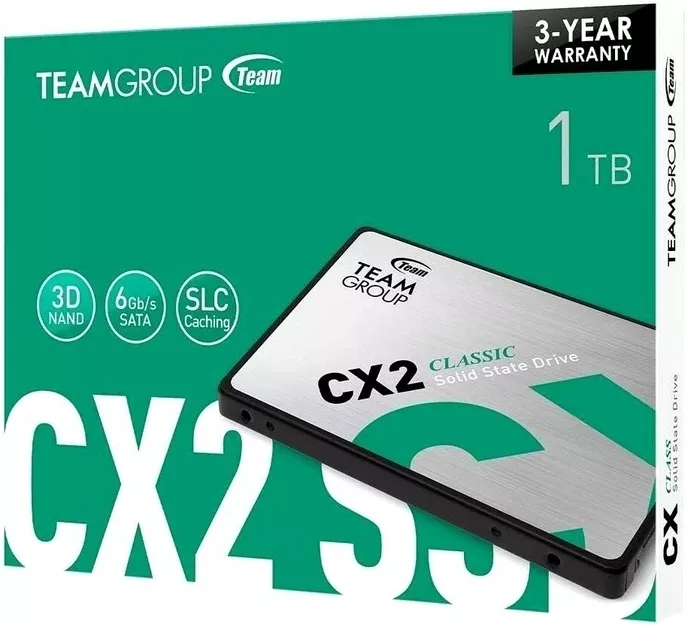 Жесткий диск SSD 1Tb Team CX2 (T253X6001T0C101)- фото4